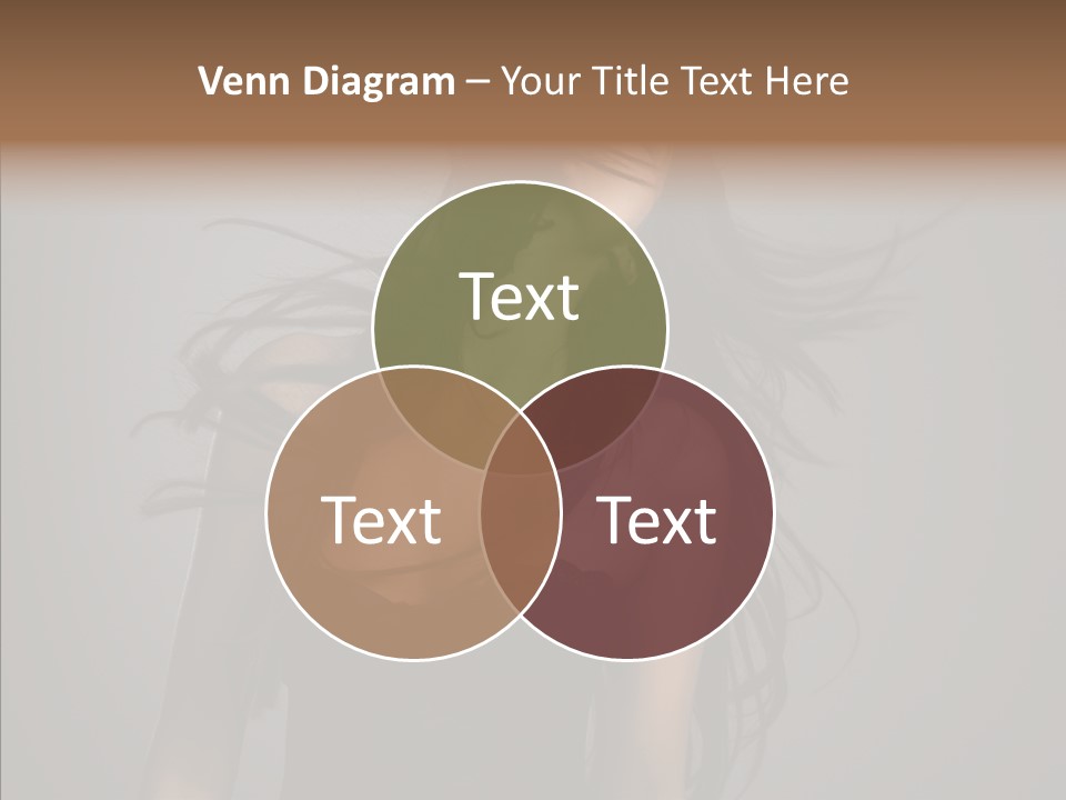 Colour Head Black PowerPoint Template