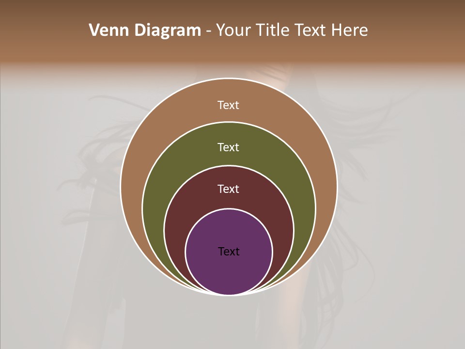 Colour Head Black PowerPoint Template
