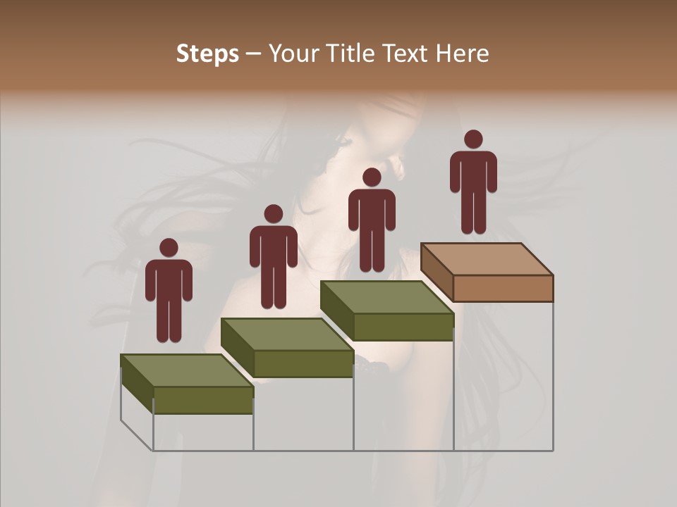 Colour Head Black PowerPoint Template