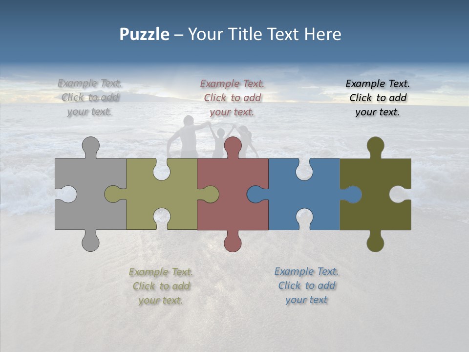Computer Concept Connection PowerPoint Template