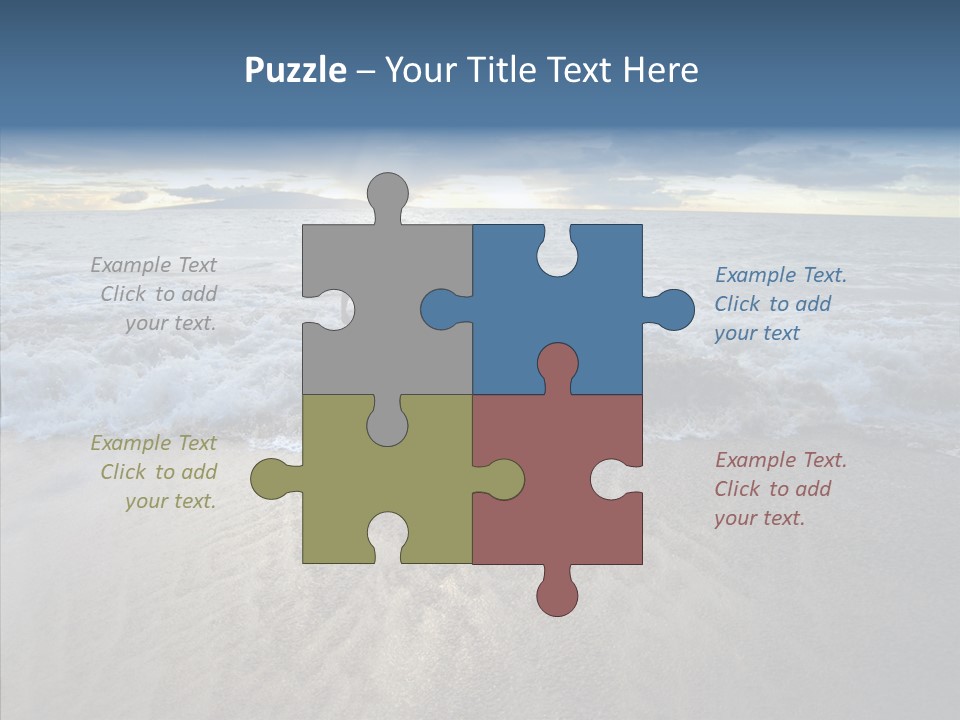 Computer Concept Connection PowerPoint Template