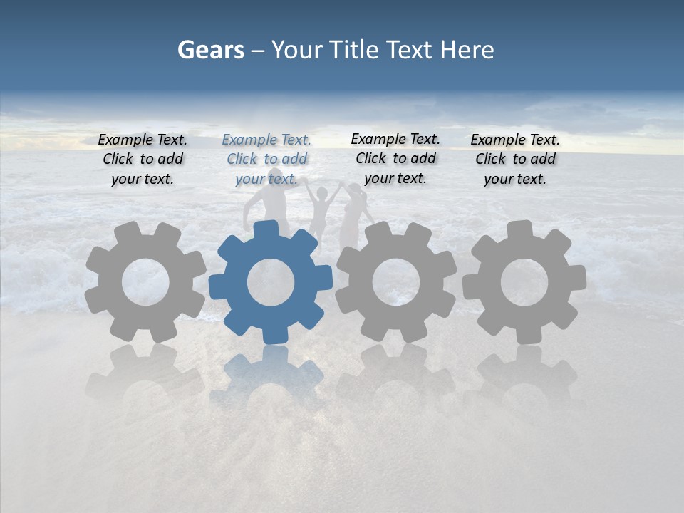 Computer Concept Connection PowerPoint Template