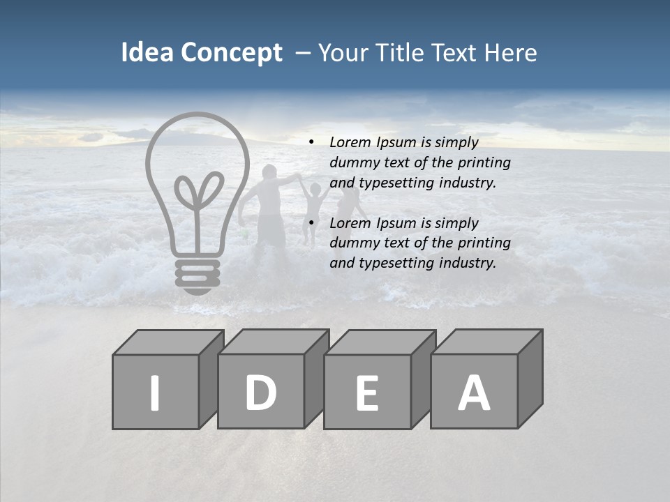 Computer Concept Connection PowerPoint Template