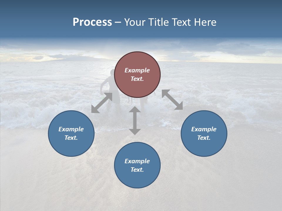 Computer Concept Connection PowerPoint Template