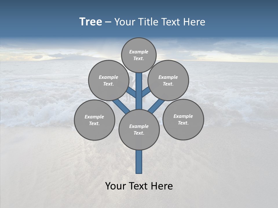 Computer Concept Connection PowerPoint Template