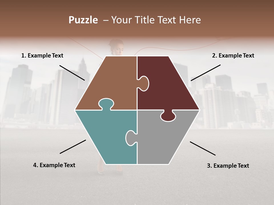 Computer Concept Connection PowerPoint Template
