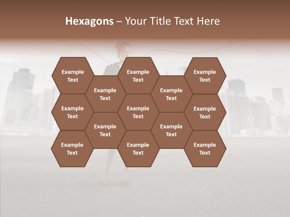 Computer Concept Connection PowerPoint Template