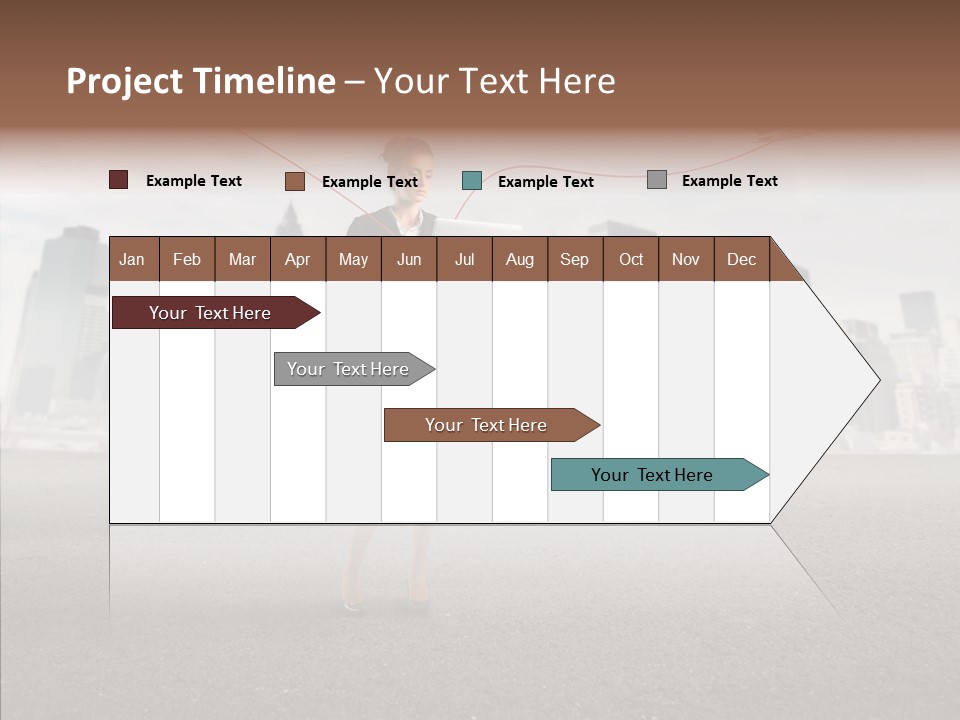 Computer Concept Connection PowerPoint Template