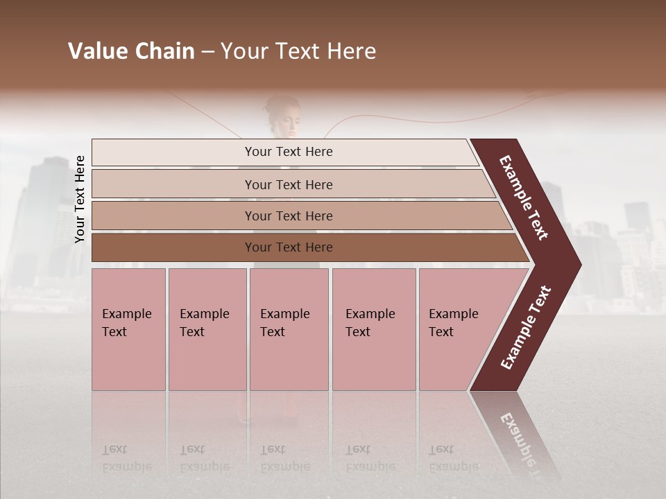 Computer Concept Connection PowerPoint Template