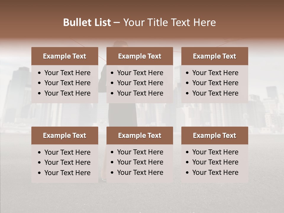 Computer Concept Connection PowerPoint Template