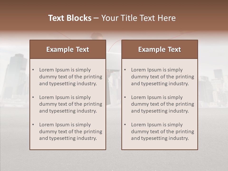 Computer Concept Connection PowerPoint Template