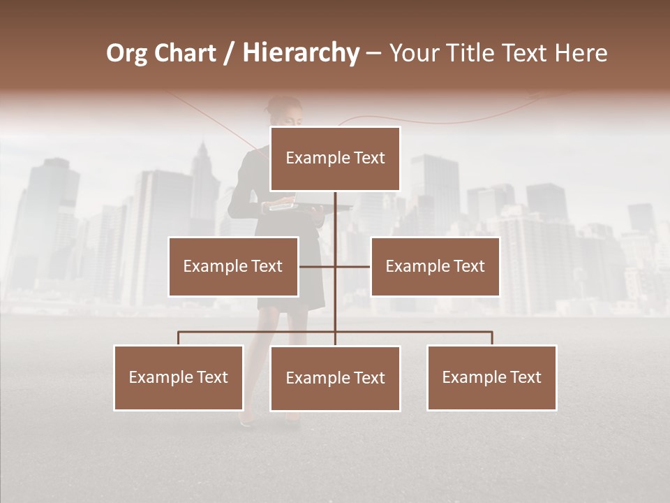 Computer Concept Connection PowerPoint Template