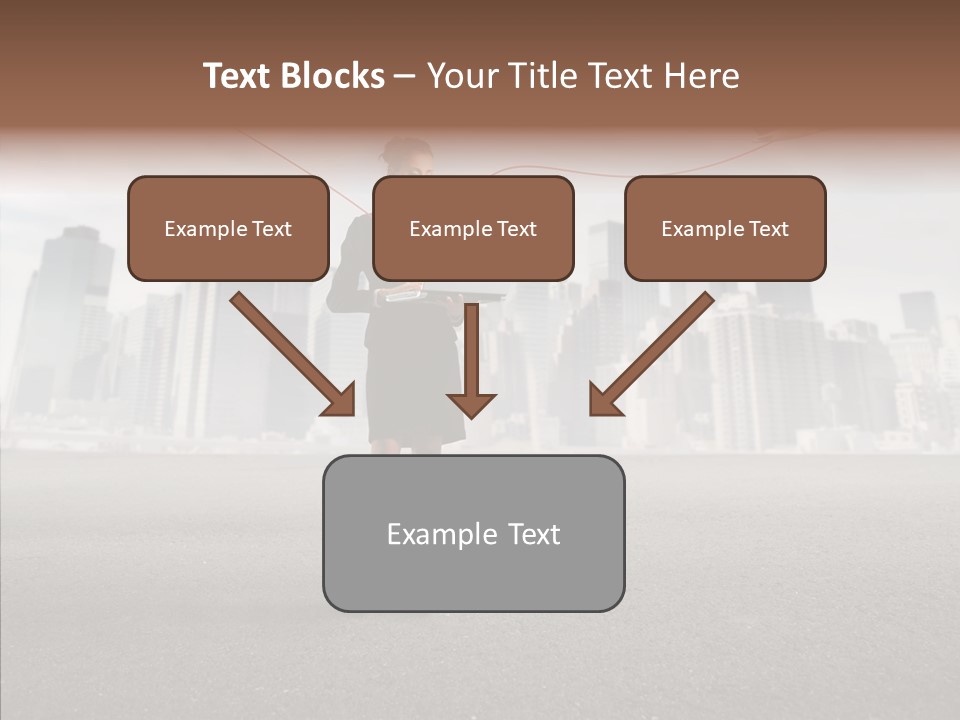 Computer Concept Connection PowerPoint Template