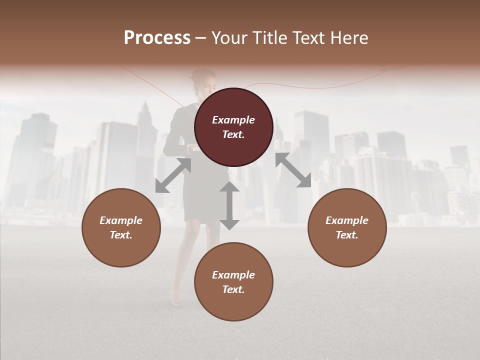 Computer Concept Connection PowerPoint Template