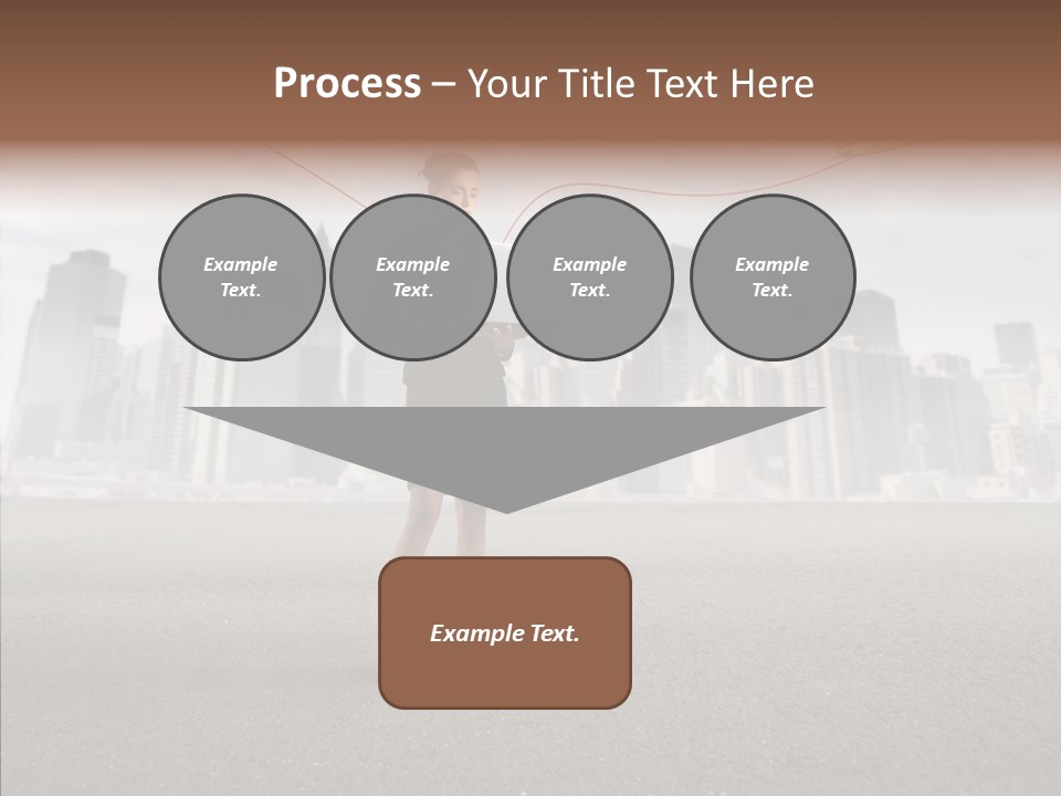 Computer Concept Connection PowerPoint Template