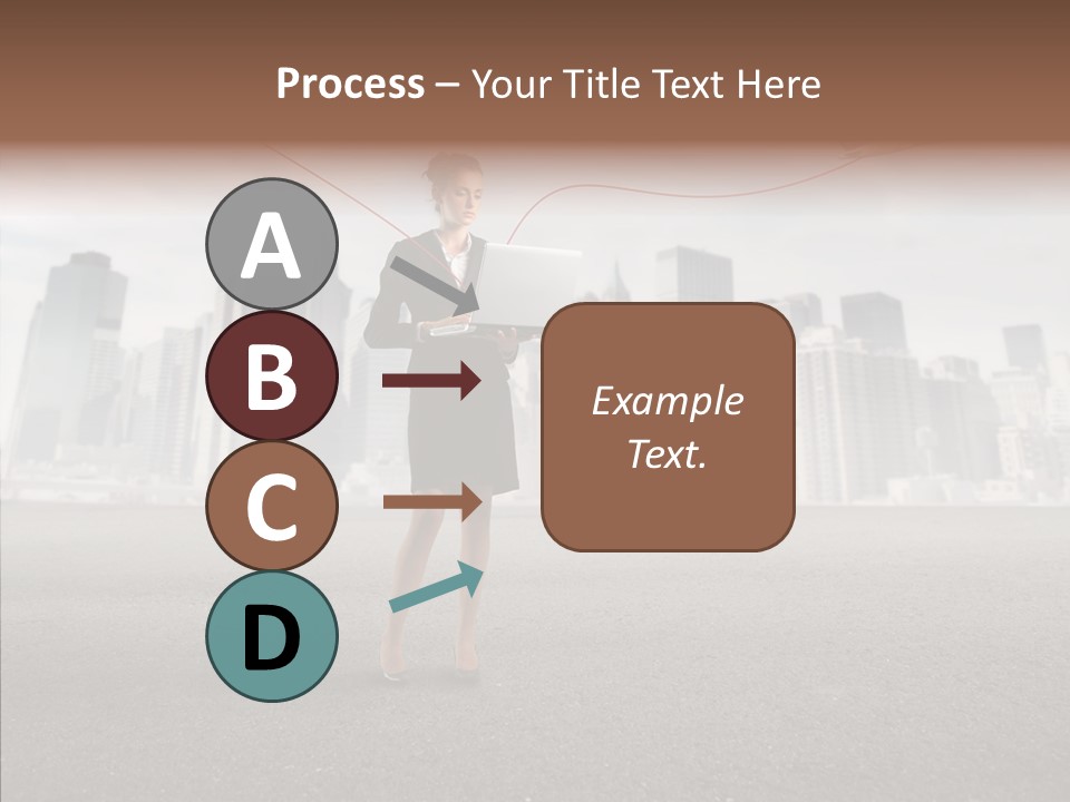 Computer Concept Connection PowerPoint Template