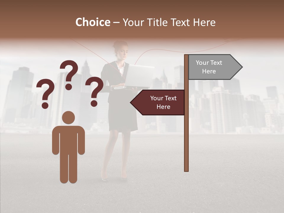 Computer Concept Connection PowerPoint Template