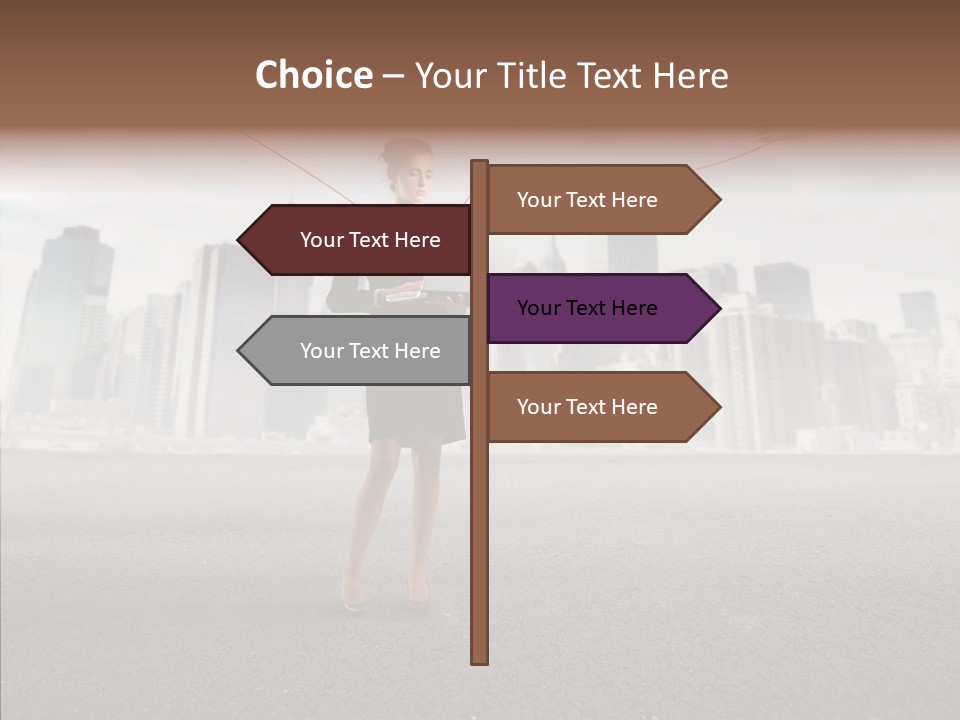 Computer Concept Connection PowerPoint Template