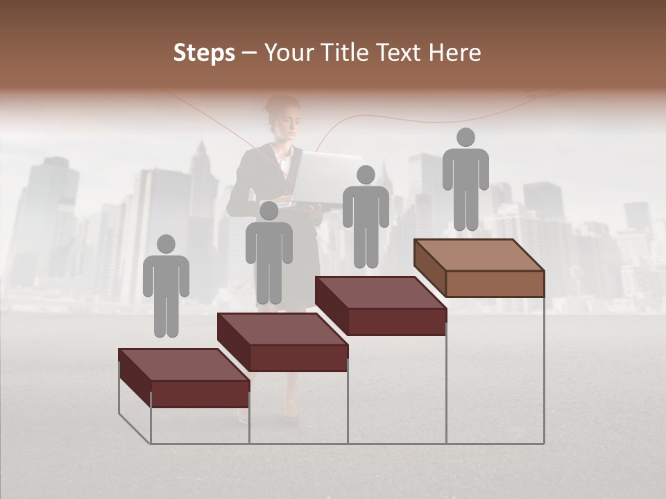 Computer Concept Connection PowerPoint Template