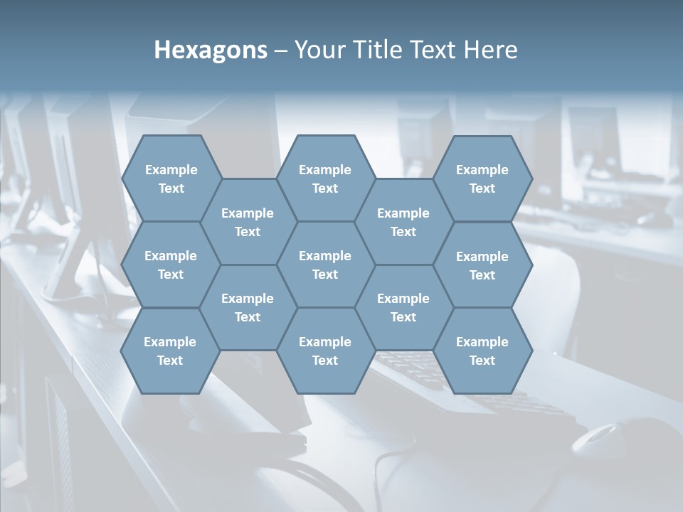 Lab Chairs Business PowerPoint Template