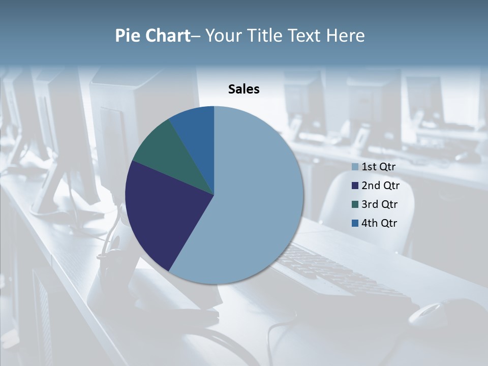 Lab Chairs Business PowerPoint Template