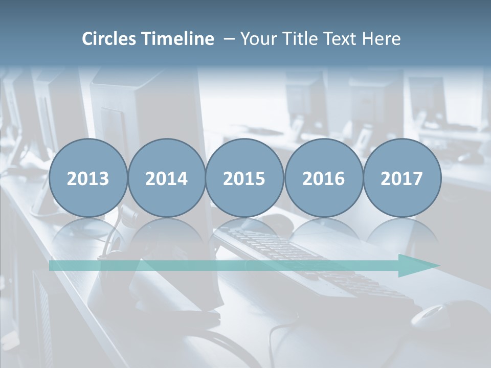 Lab Chairs Business PowerPoint Template
