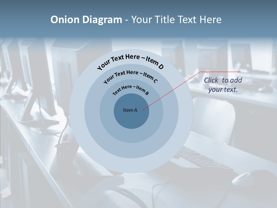 Lab Chairs Business PowerPoint Template