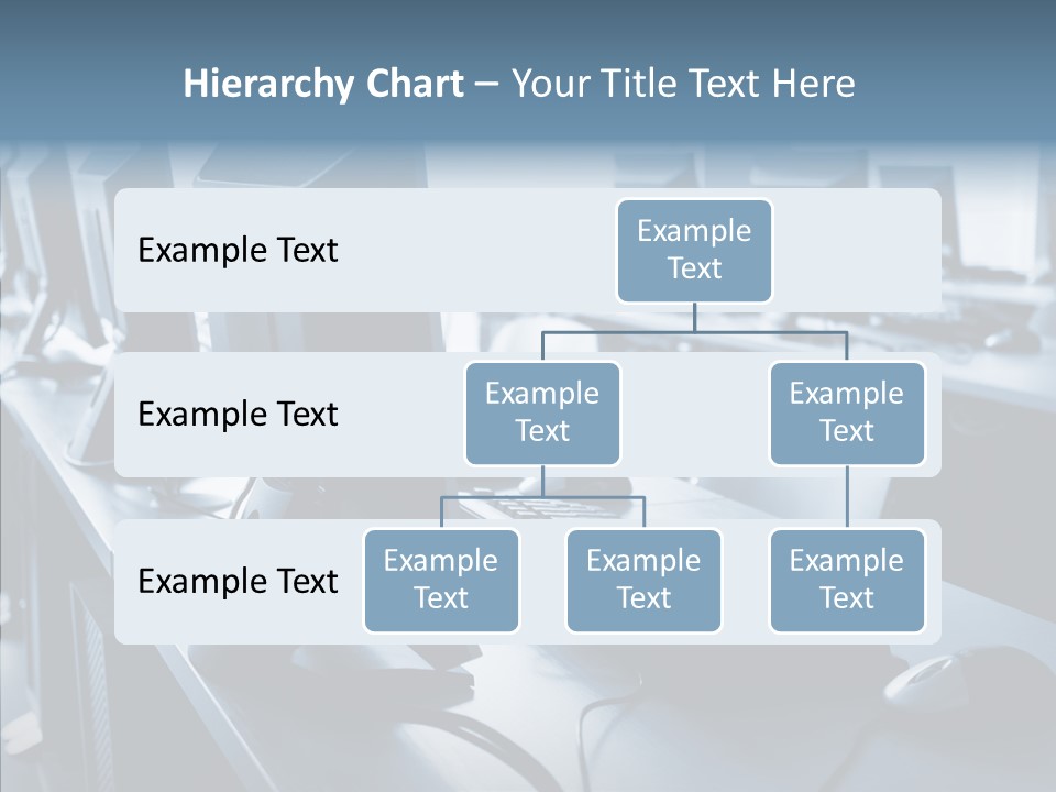Lab Chairs Business PowerPoint Template