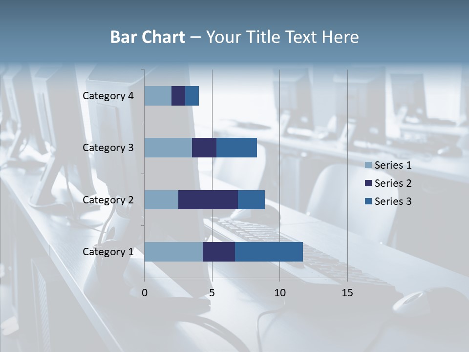 Lab Chairs Business PowerPoint Template