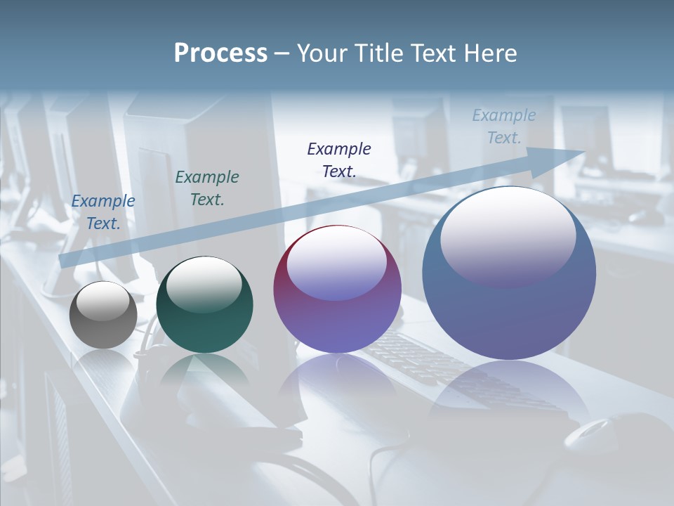 Lab Chairs Business PowerPoint Template