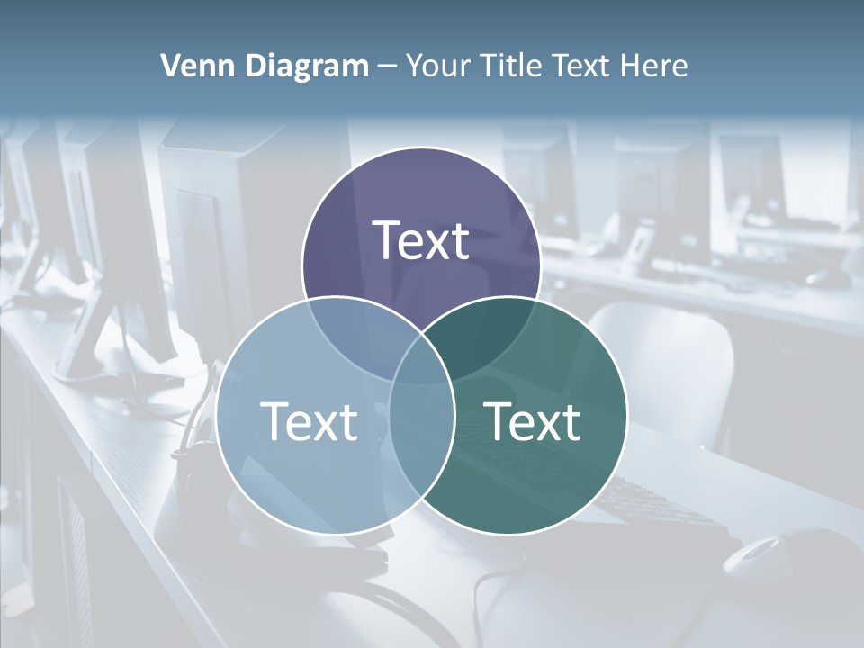 Lab Chairs Business PowerPoint Template