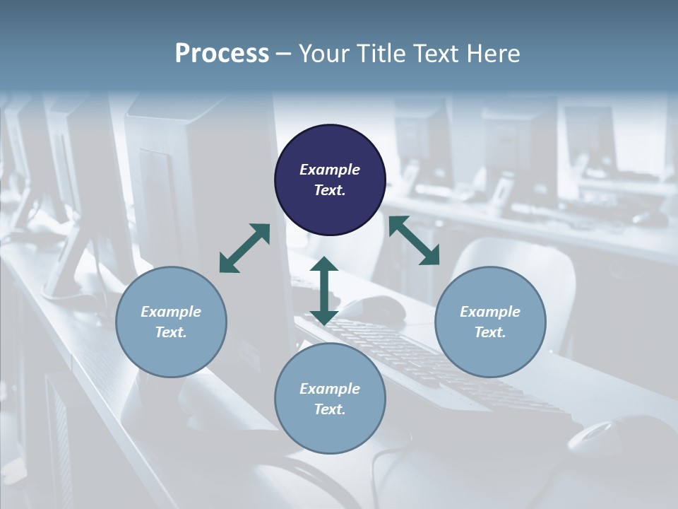 Lab Chairs Business PowerPoint Template