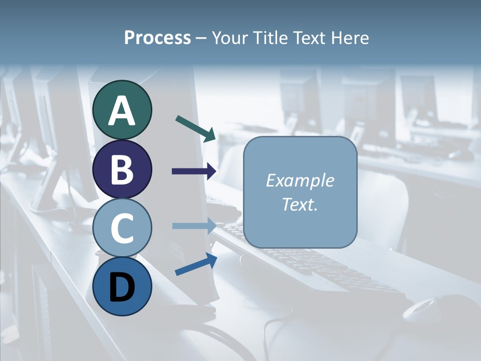 Lab Chairs Business PowerPoint Template