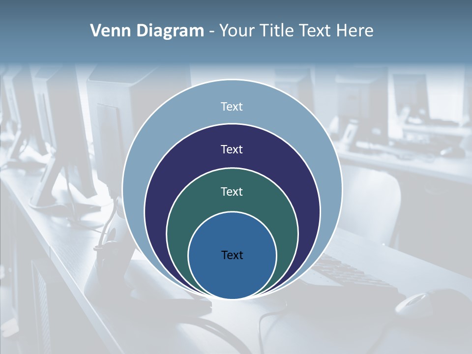 Lab Chairs Business PowerPoint Template