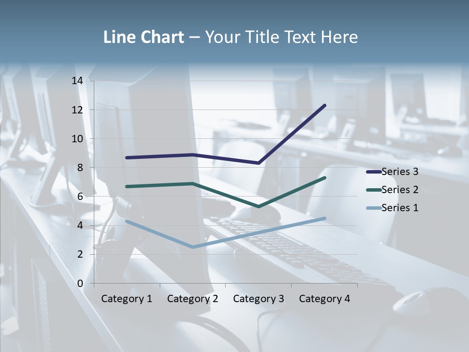 Lab Chairs Business PowerPoint Template