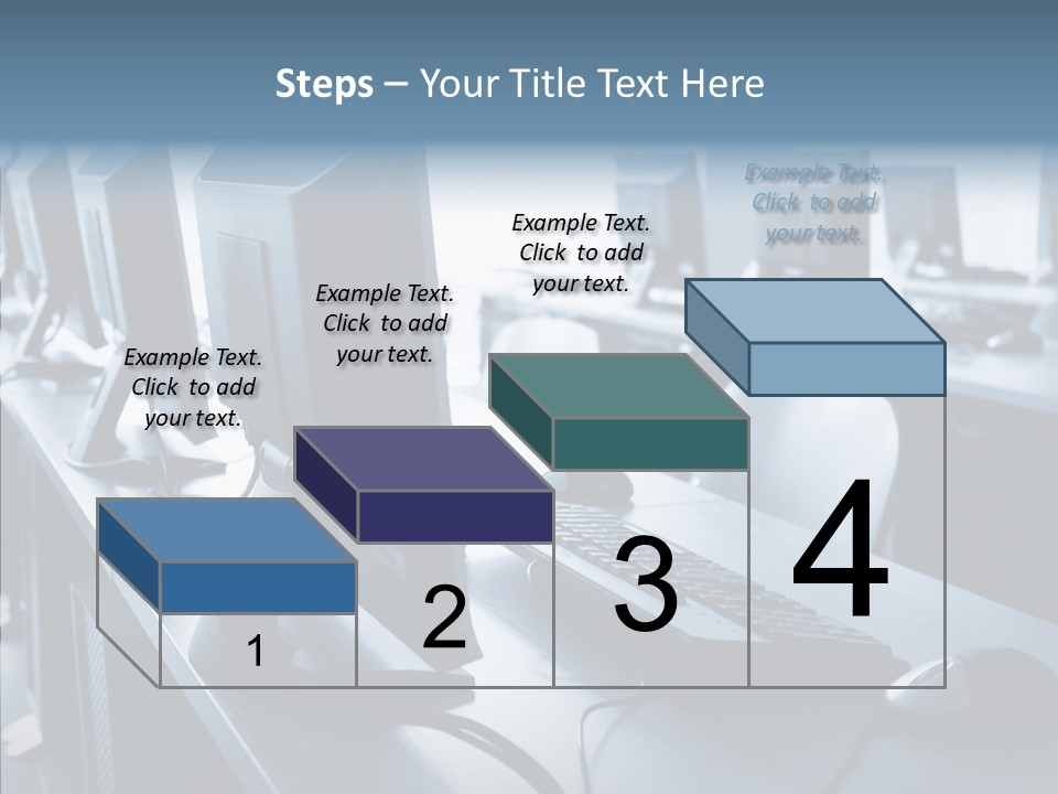 Lab Chairs Business PowerPoint Template