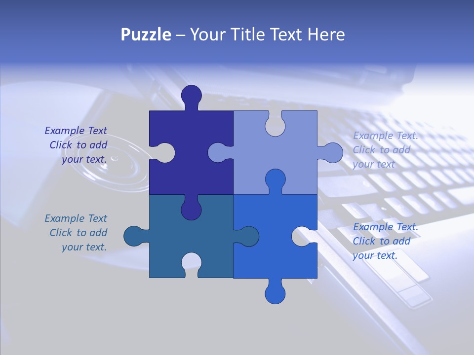 Disk Sparse Sound PowerPoint Template