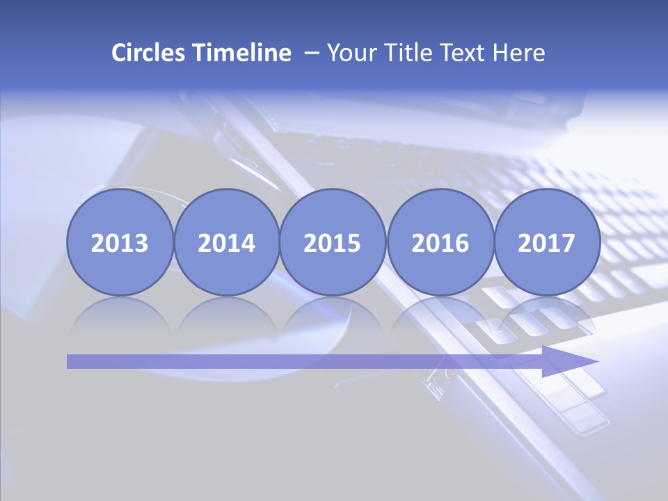 Disk Sparse Sound PowerPoint Template