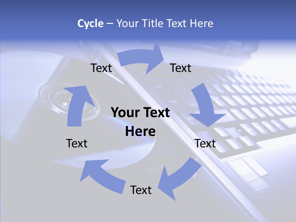 Disk Sparse Sound PowerPoint Template