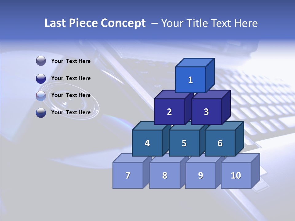 Disk Sparse Sound PowerPoint Template