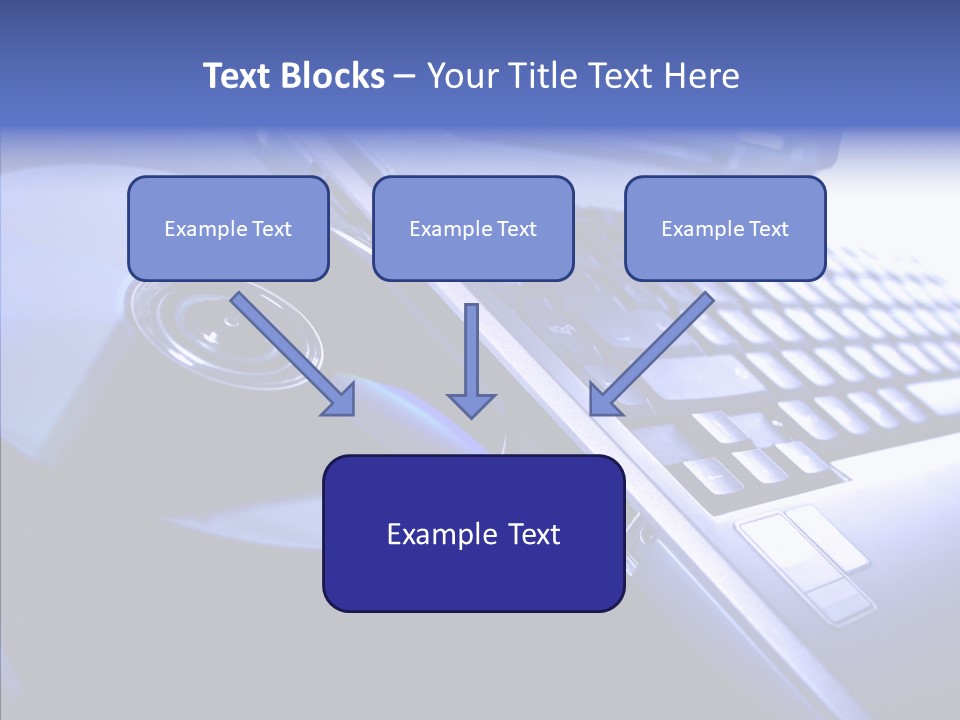 Disk Sparse Sound PowerPoint Template