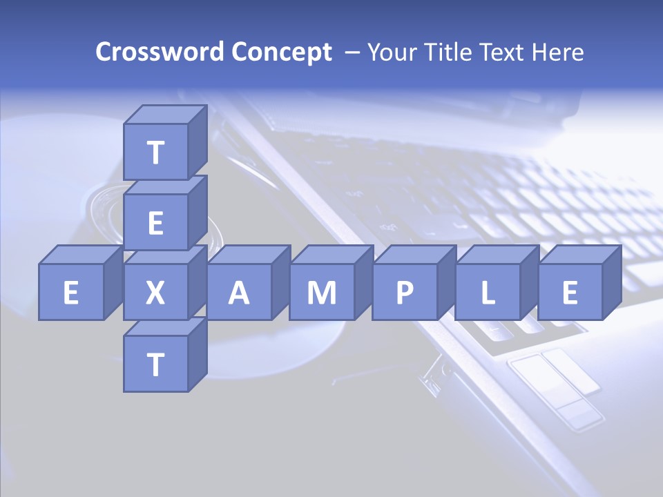 Disk Sparse Sound PowerPoint Template