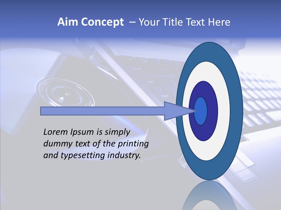 Disk Sparse Sound PowerPoint Template