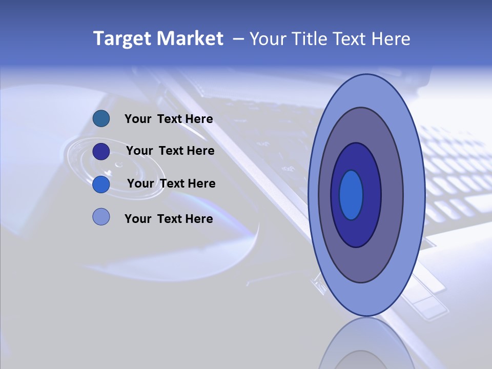 Disk Sparse Sound PowerPoint Template