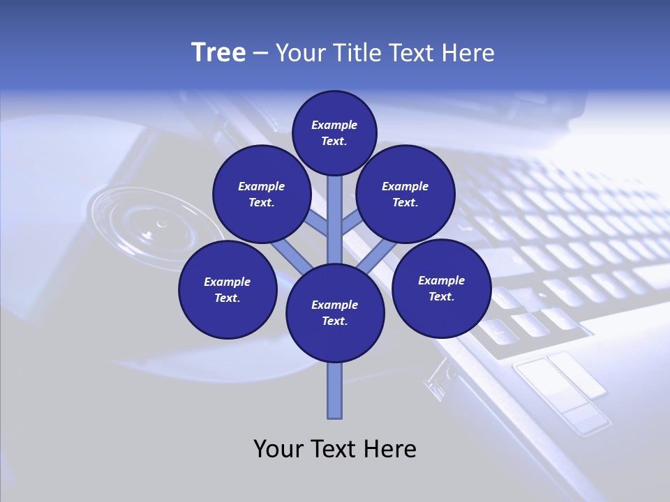 Disk Sparse Sound PowerPoint Template