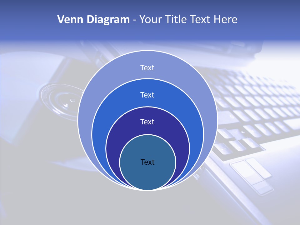 Disk Sparse Sound PowerPoint Template