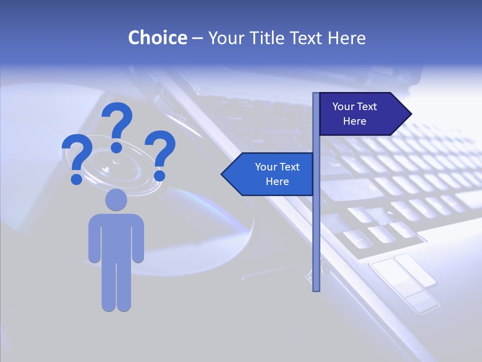 Disk Sparse Sound PowerPoint Template