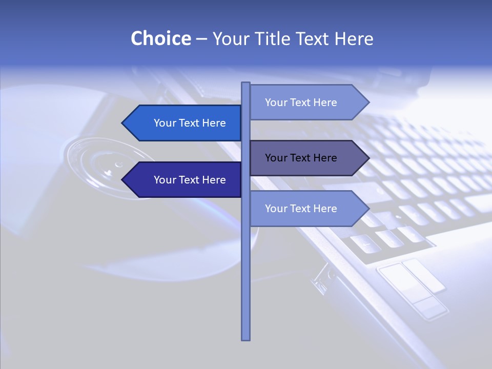 Disk Sparse Sound PowerPoint Template
