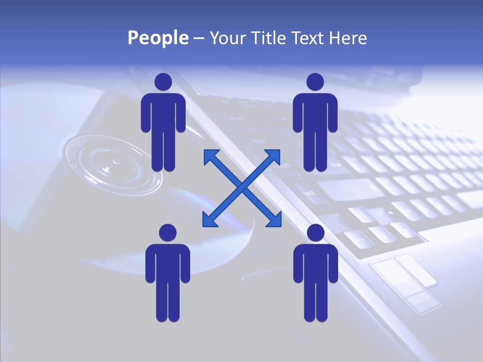 Disk Sparse Sound PowerPoint Template