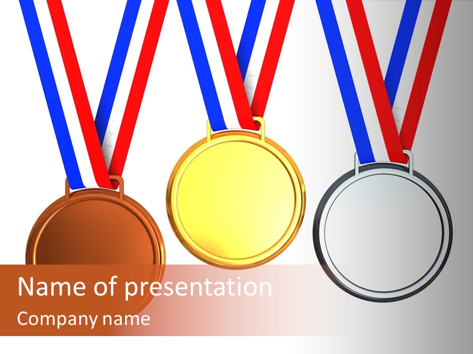 Silver Place Global PowerPoint Template